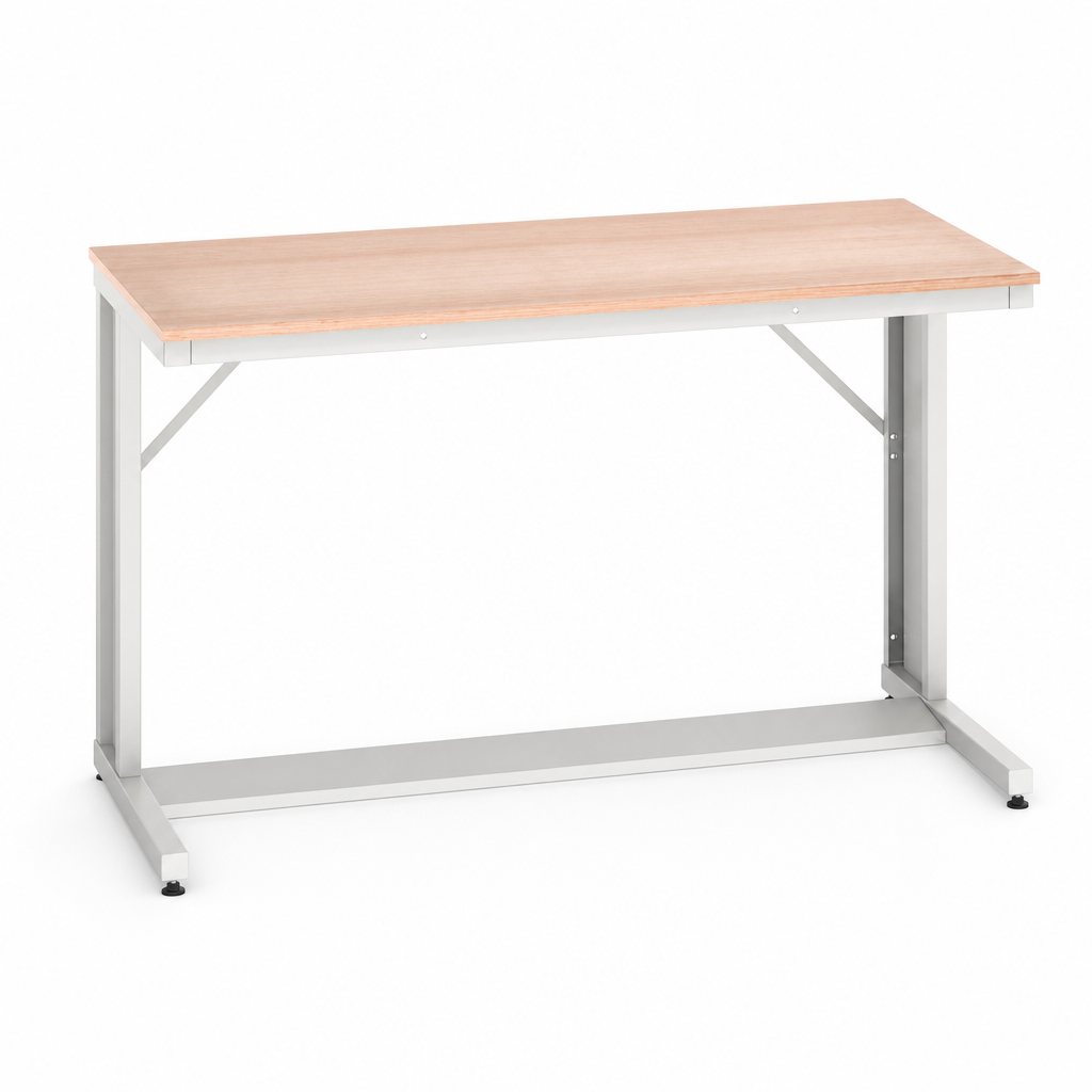 Cantilever Workbench 930x1500x800mm with Choice of Worktop