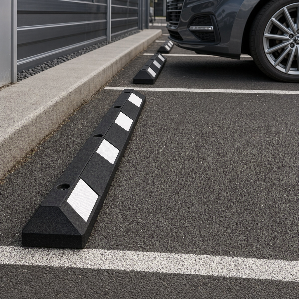 Car Park Wheel Stops for Traffic Management