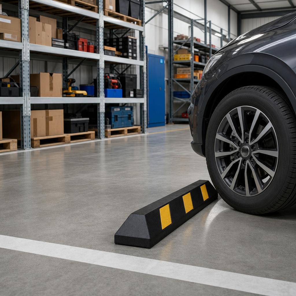 Car Park Wheel Stops for Traffic Management