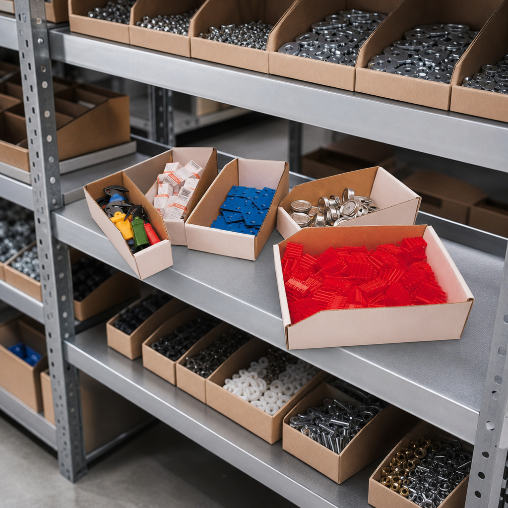 Cardboard Picking Storage Bins – Pack of 50