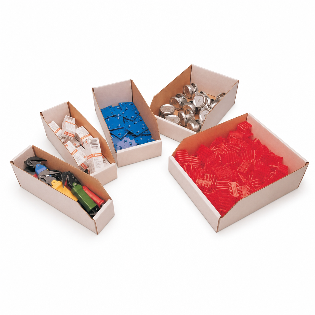 Cardboard Picking Storage Bins – Pack of 50