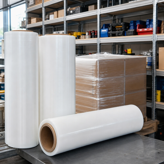 Cast Opaque Stretch Film Rolls 450 mm Wide