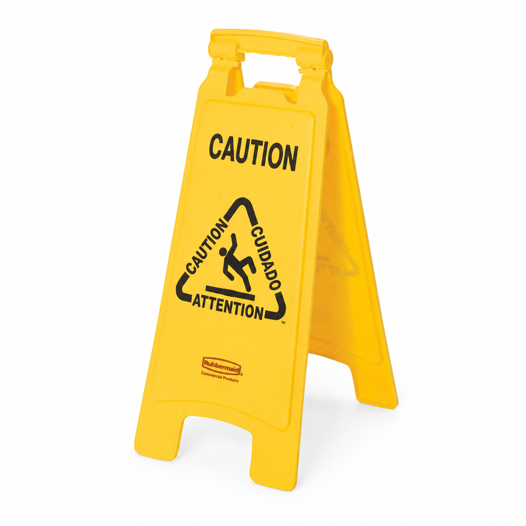 Caution Wet Floor A-Board Safety Sign