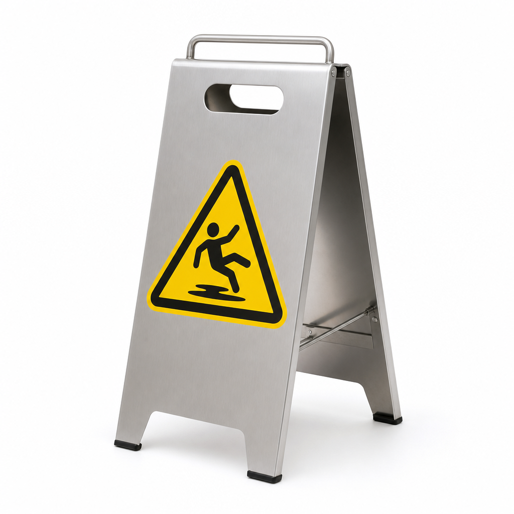 Caution Wet Floor A-Board Safety Sign