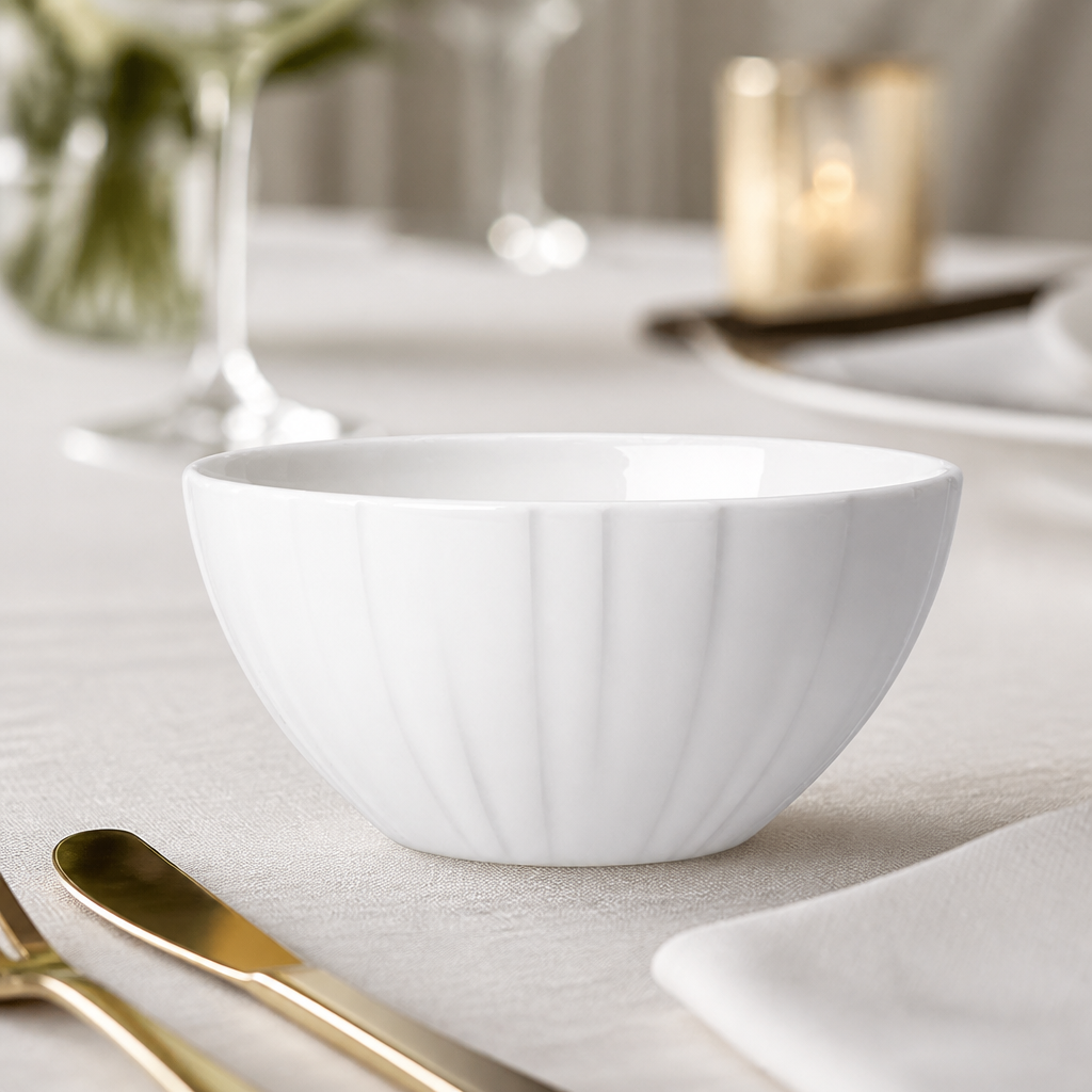Commercial Stackable Bowls 130mm 12 Pack 483ml Dishwasher Safe