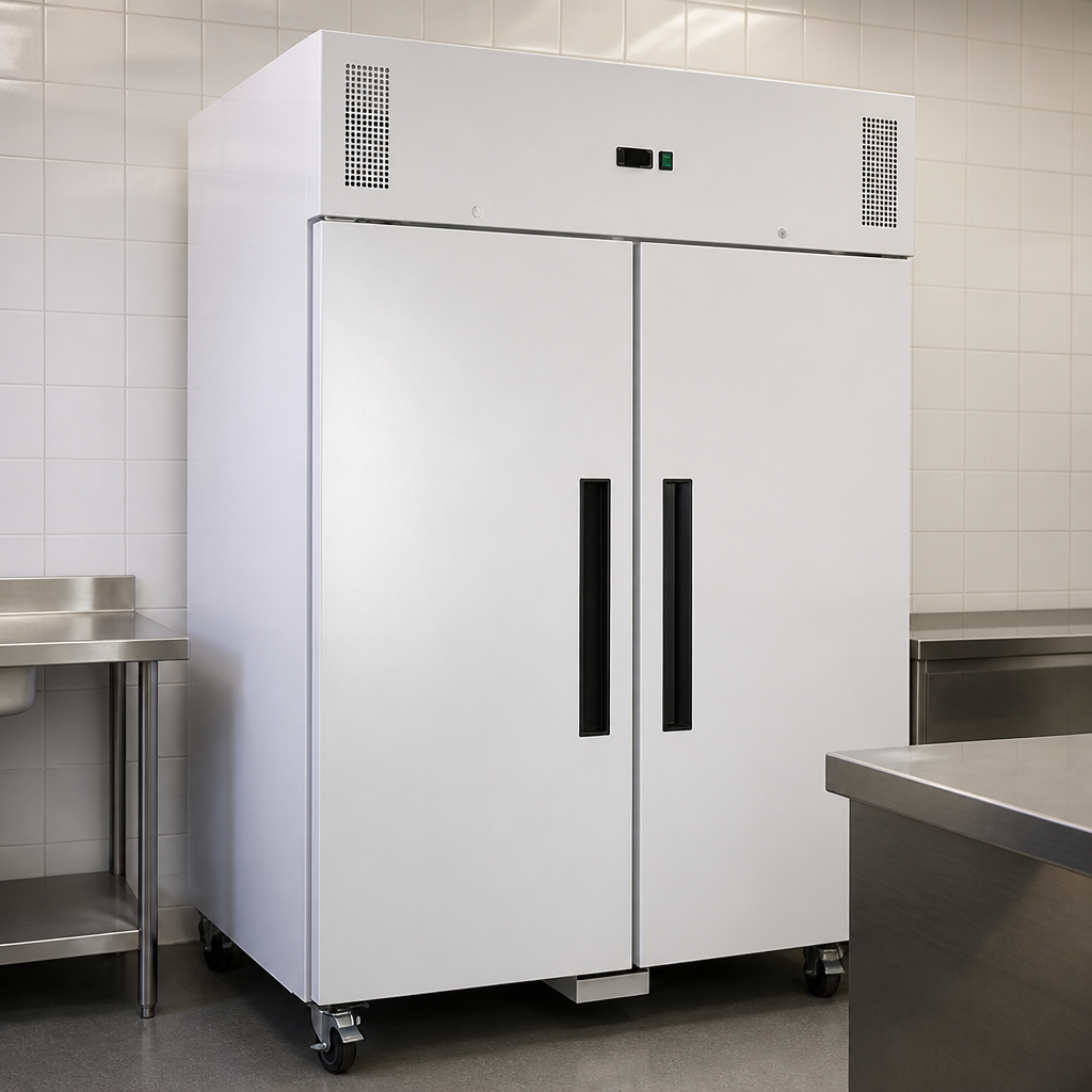 Commercial Upright Double Door Fridge 1200Ltr
