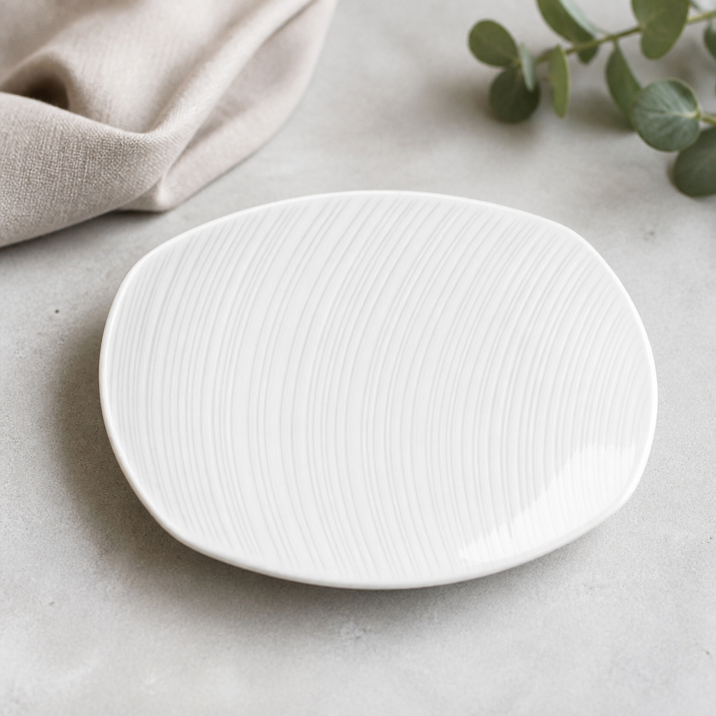 150mm Commercial Presentation Plates - 36 Pack Porcelain
