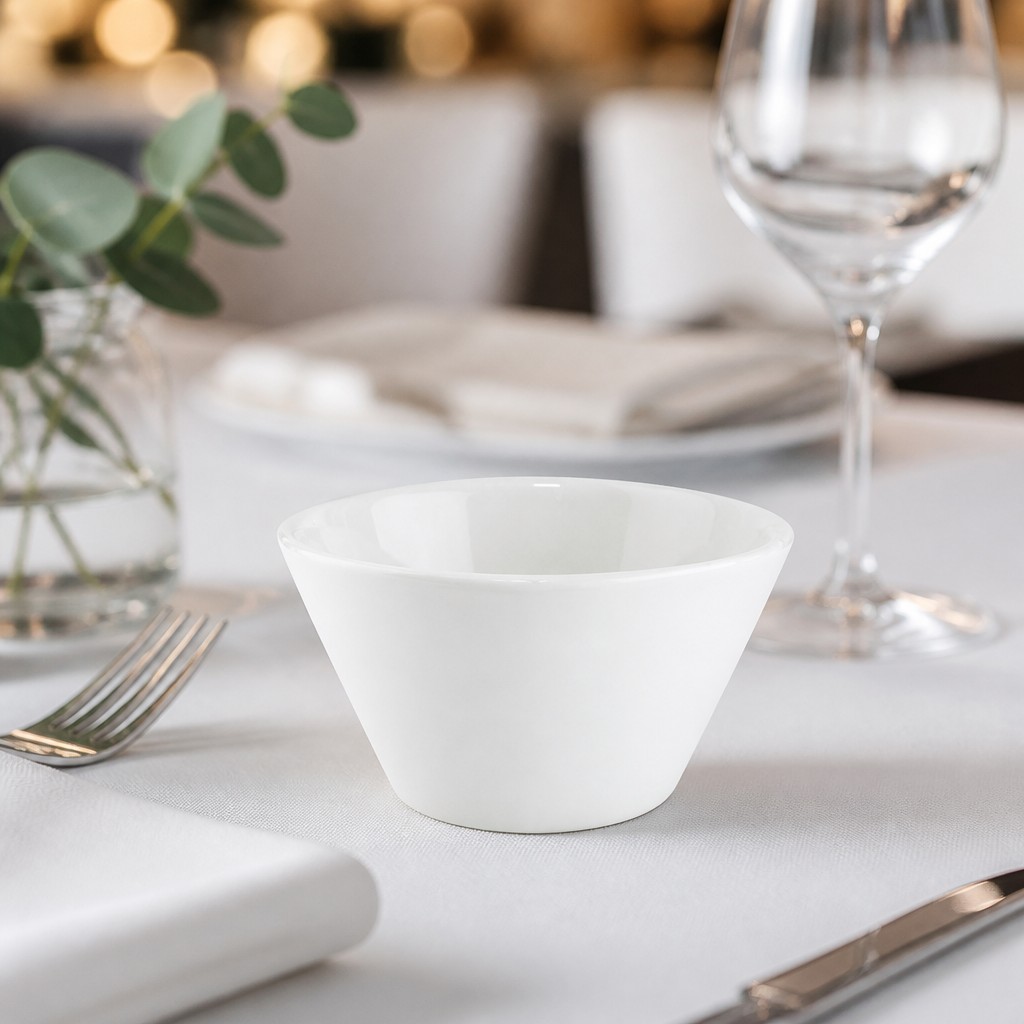511ml Commercial Square Bowls - 12 Pack for event dining