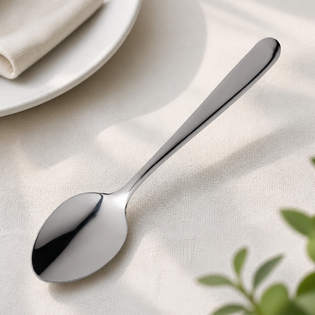 Commercial Stainless Steel Teaspoon 12 Pack 133mm Length
