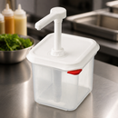 Commercial Sauce Dispenser with Pump 2.6L Squeeze Bottle