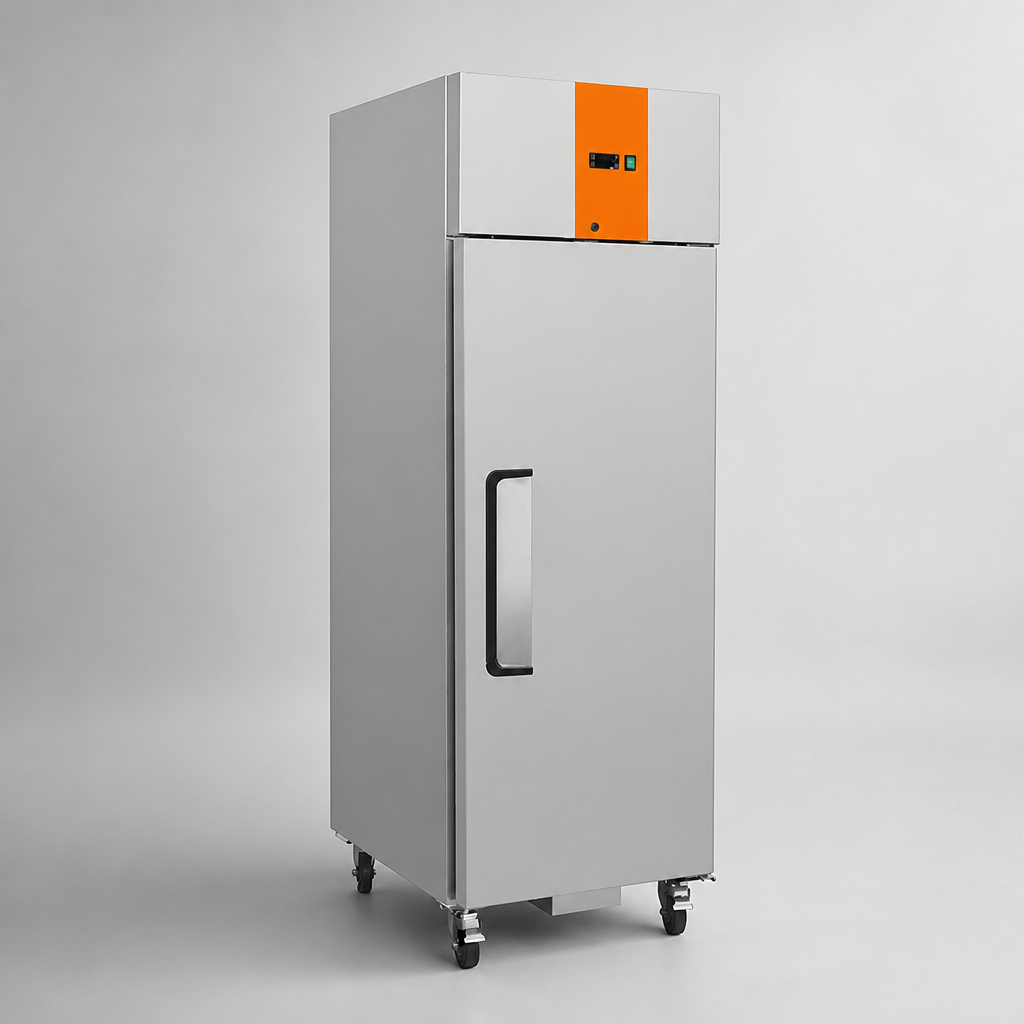 600Ltr Commercial Single Door Upright Fridge Stainless Steel