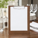 A4 Wooden Menu Clipboards 10 Pack for Commercial Catering