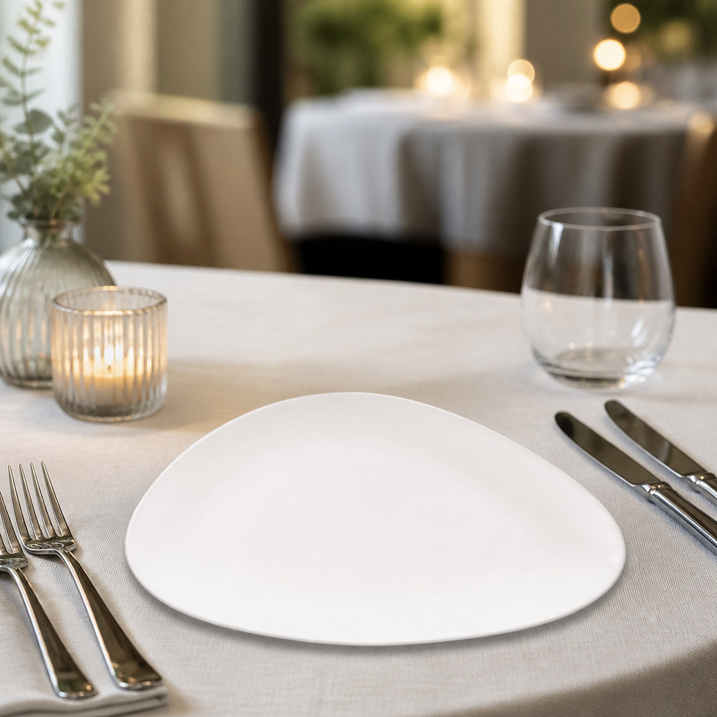 Commercial Triangular Plates 350mm - 6 Pack
