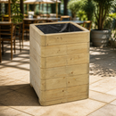 Commercial Tall Planter 570mm - Outdoor Garden Display Pot