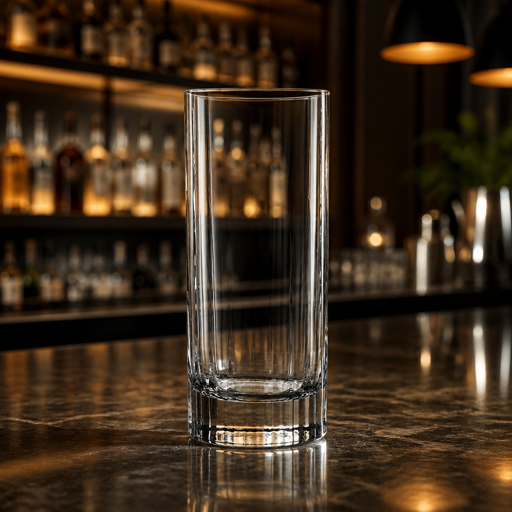 Commercial Hi Ball Glasses 355ml Clear Crystal 24 Pack