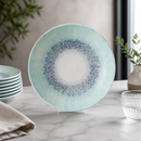 Commercial Coupe Plates 248mm Fusion Blue Textured Design 12 Pack
