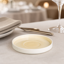 Commercial Fondant Saucers Lemon 155mm Set of 6