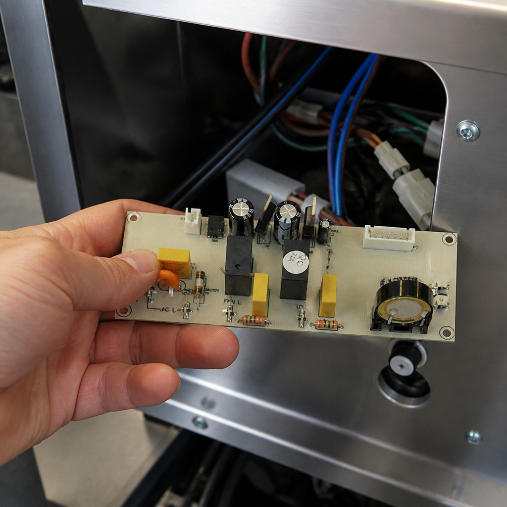 Replacement Control Board for Commercial UVC Steriliser Unit