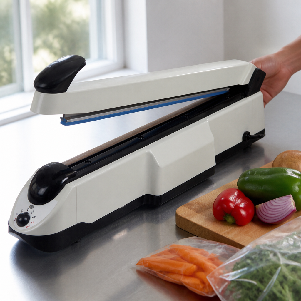 Commercial 400mm Bag Sealer Vacuum Packing Machine