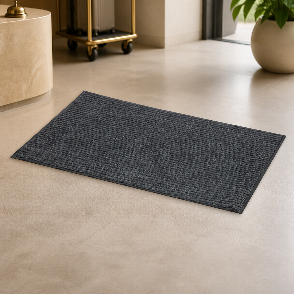 Commercial Entrance Mat 900 x 600mm Durable Steel Colour