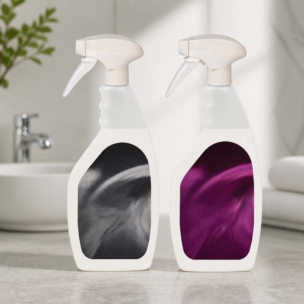 750ml Cleaner and Disinfectant Refill Spray Bottles 6 Pack