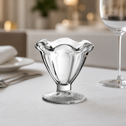 130ml commercial dessert glasses coupe dishes 36 pack