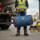 Premium Heavy Duty Holdall Bag with PVC Coating, Adjustable Shoulder Strap, and Dual Zipped Compartments - 65 Litre Capacity