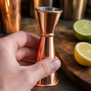 Commercial Copper Plated Banded Jigger Measure 25ml/35ml/50ml