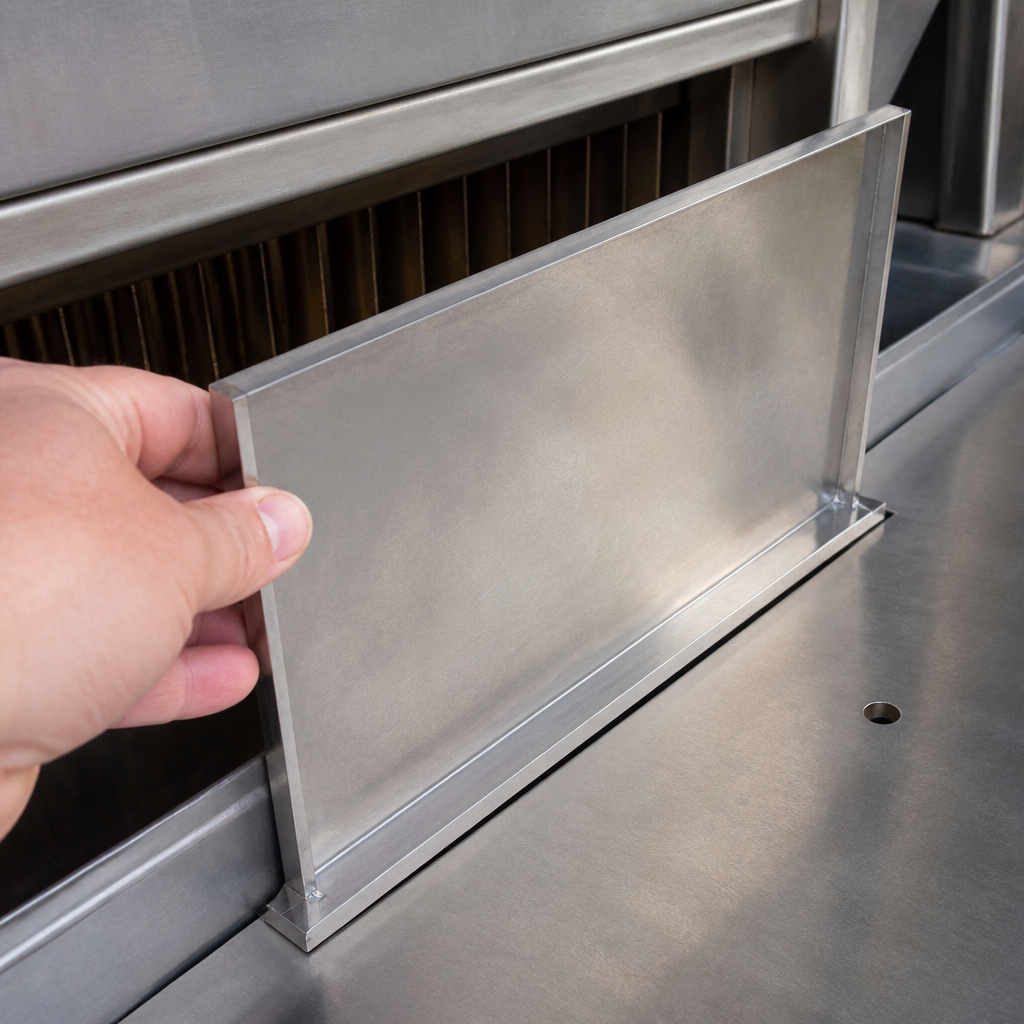 Commercial Heatproof Tray 15cm High Stainless Steel 462mm Wide