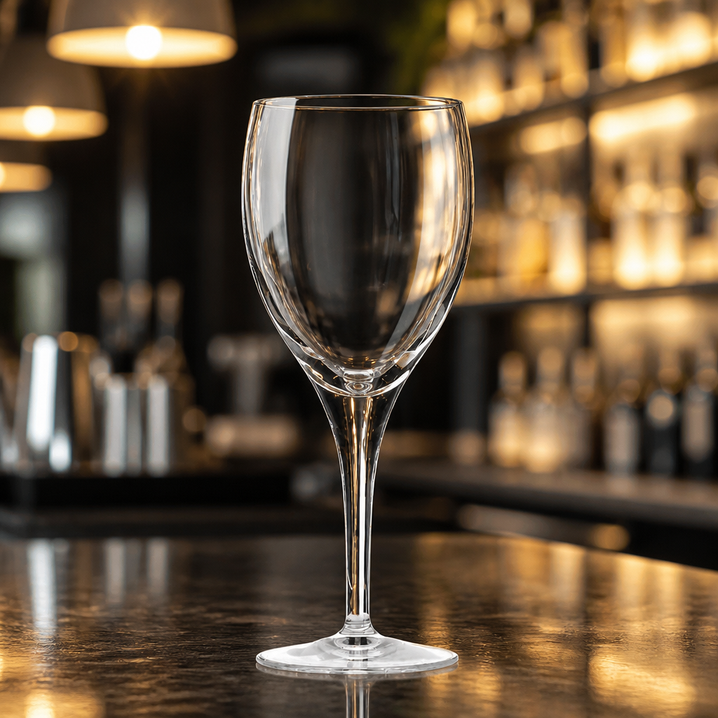 Commercial Crystal Wine Glasses 340ml Pack of 24