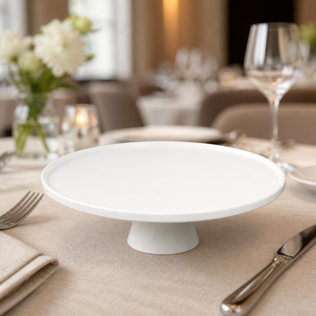 Commercial Melamine Round Cake Stand 330x140mm