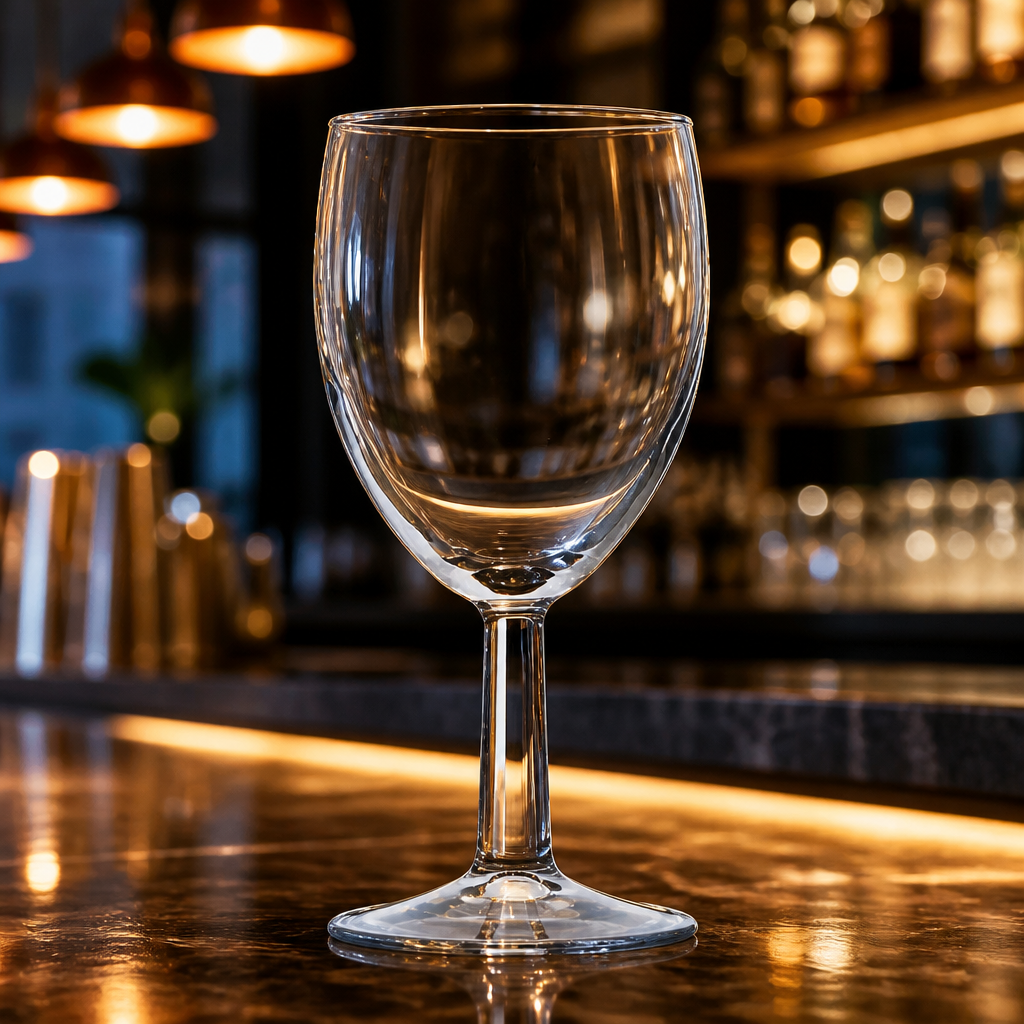 Commercial Wine Goblets 260ml Clear Glass 48 Pack