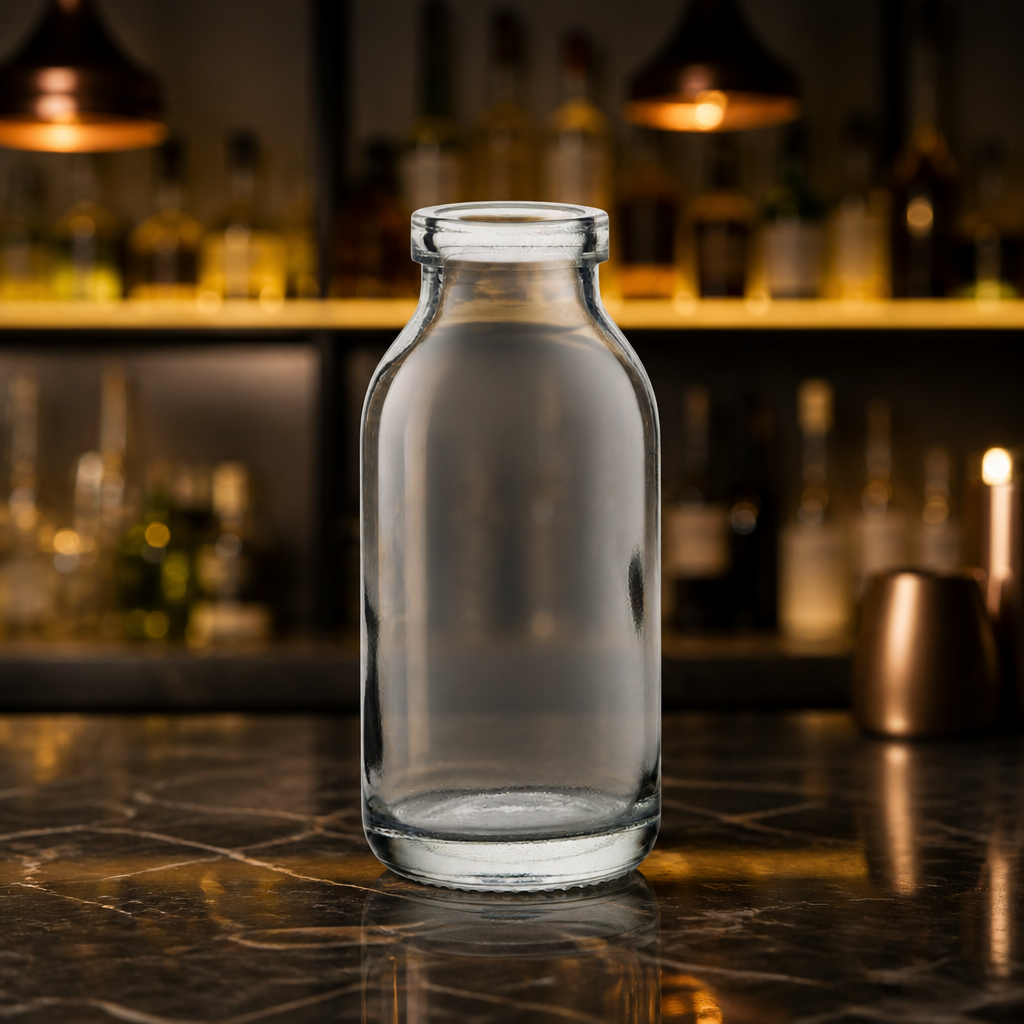 Commercial Glass Sauce Bottles 120ml 6 Pack