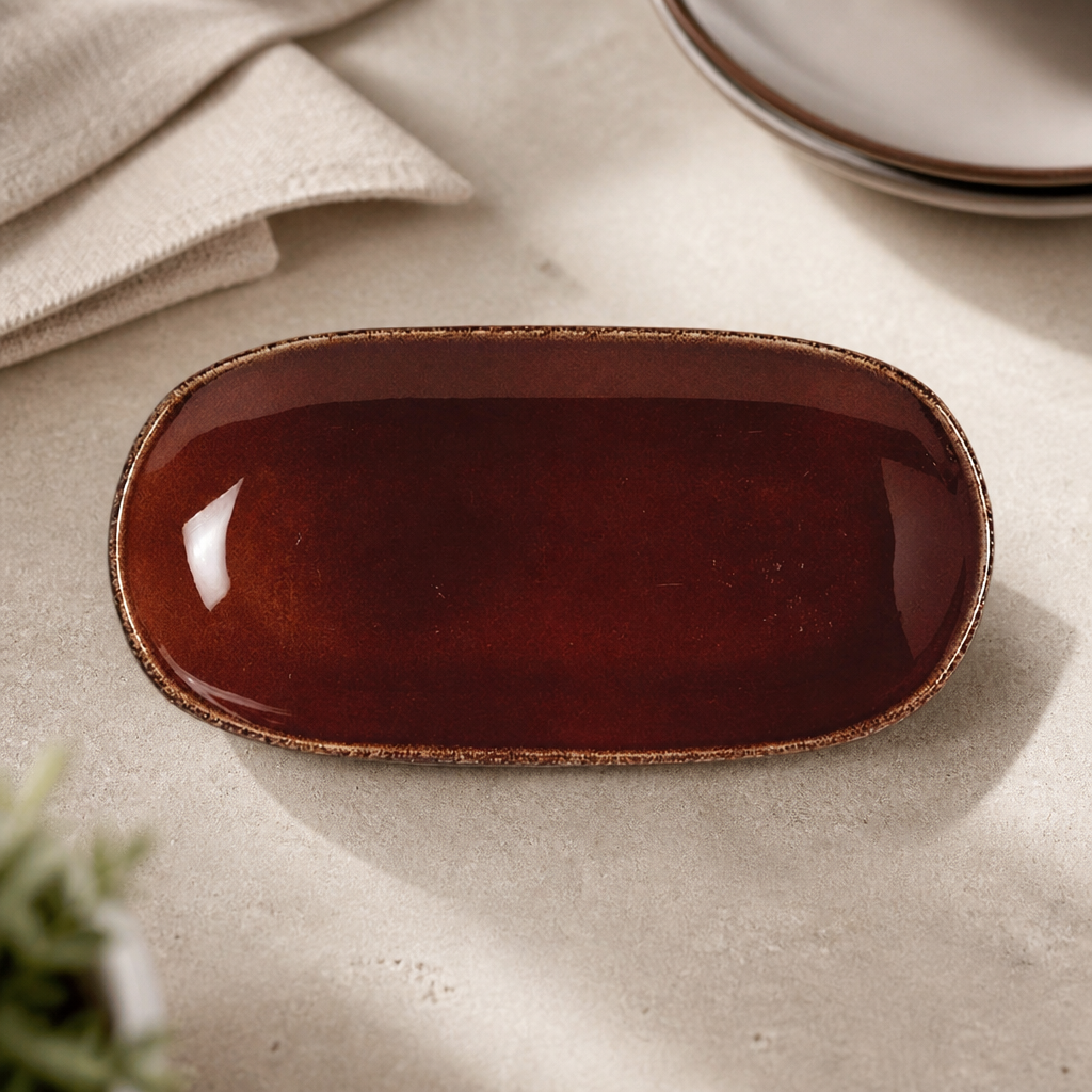 Commercial 10 Inch Mocha Tasters Tray - 6 Pack