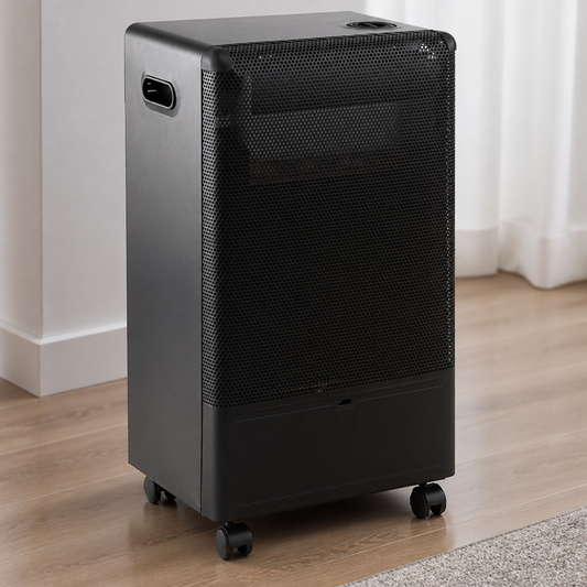 Indoor Cabinet Heater 720mm Black Finish with 3 Heat Settings
