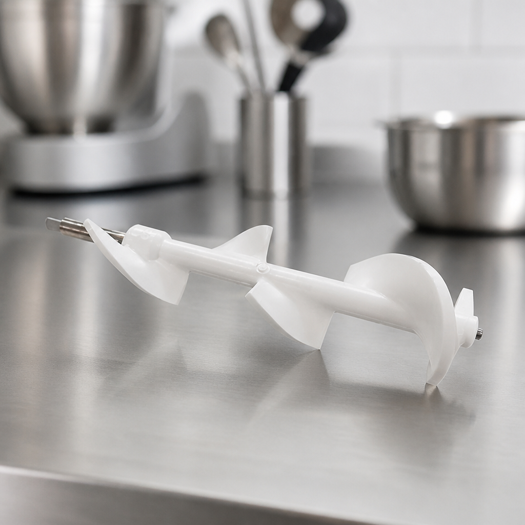 Commercial Silicone Beater 388mm for Ice Cream Makers
