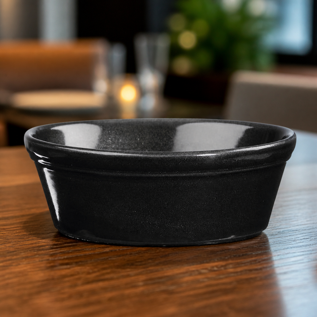 Commercial Oval Pie Dishes 150mm 450ml Porcelain 12 Pack