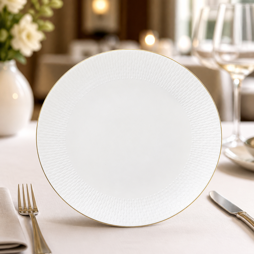 Pack of 12 Commercial Coupe Plates 210mm