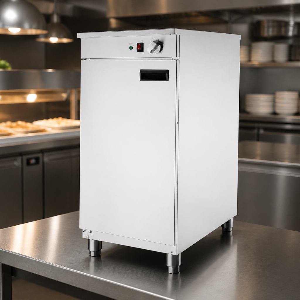 Commercial Single Door Plate Warmer 60 Plate Capacity 500W