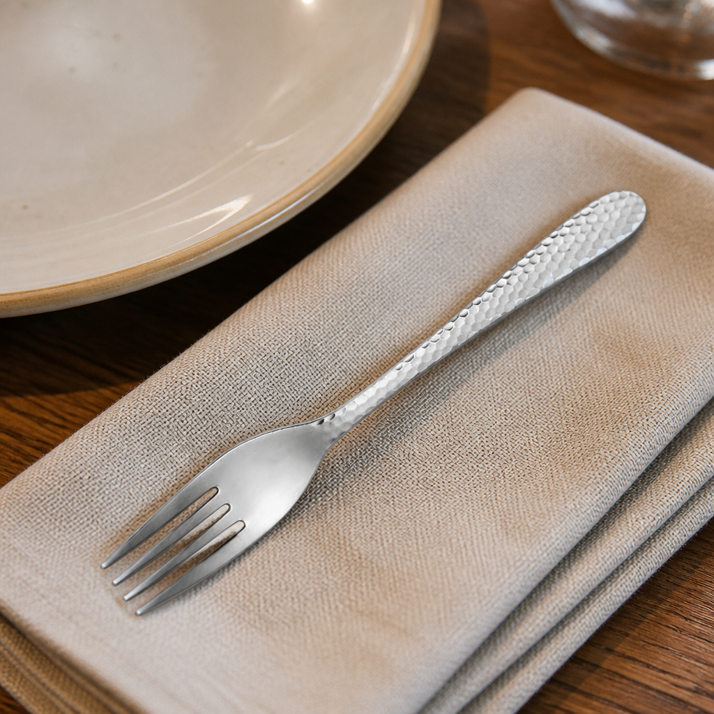 12 pack of high-quality stainless steel cocktail forks