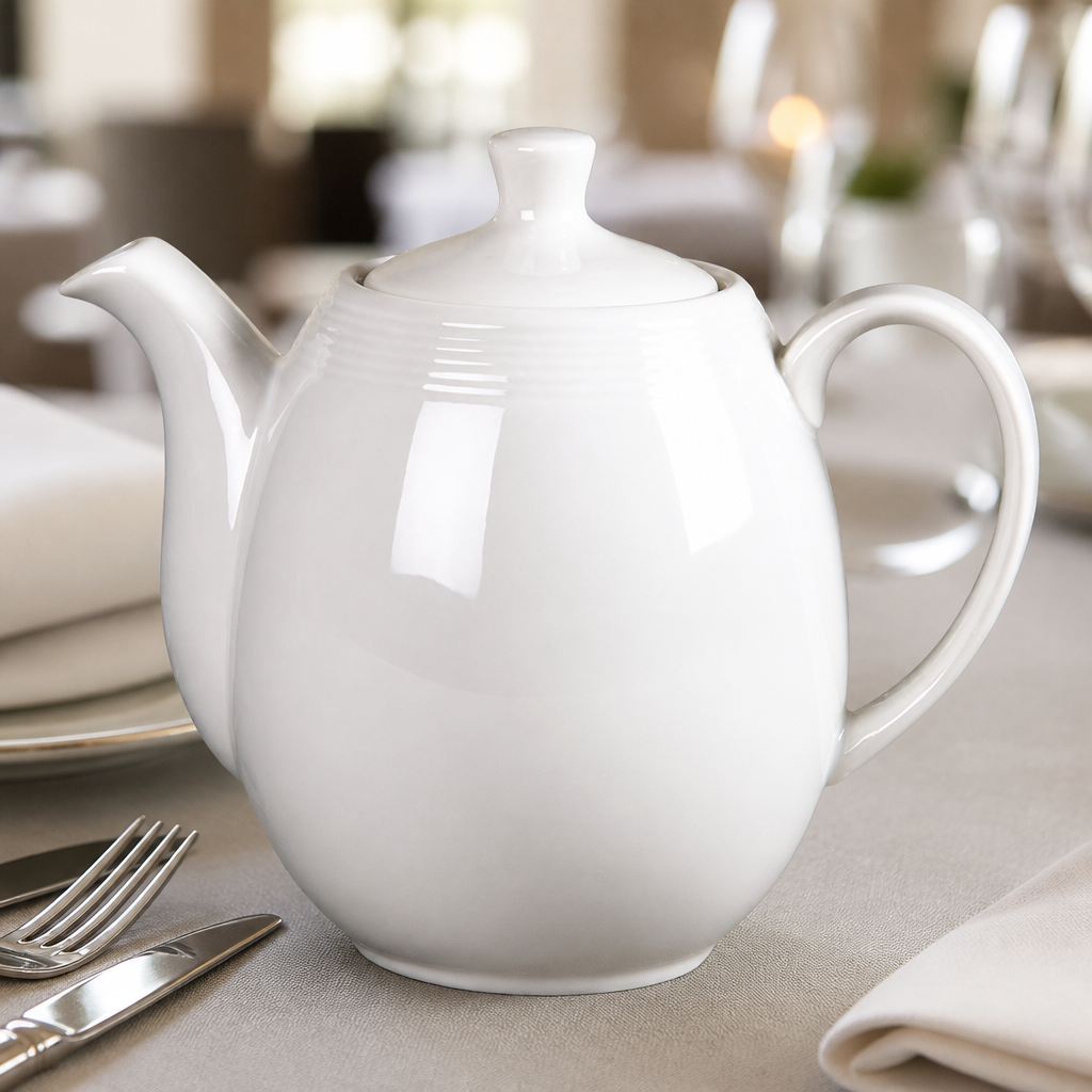 Commercial 1L Teapot and Coffee Pot Set for Catering Use