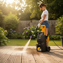 Premium Portable Electric Pressure Washer 240V - 2175psi, 150Bar, 7L/min Flow Rate for DIY Cleaning