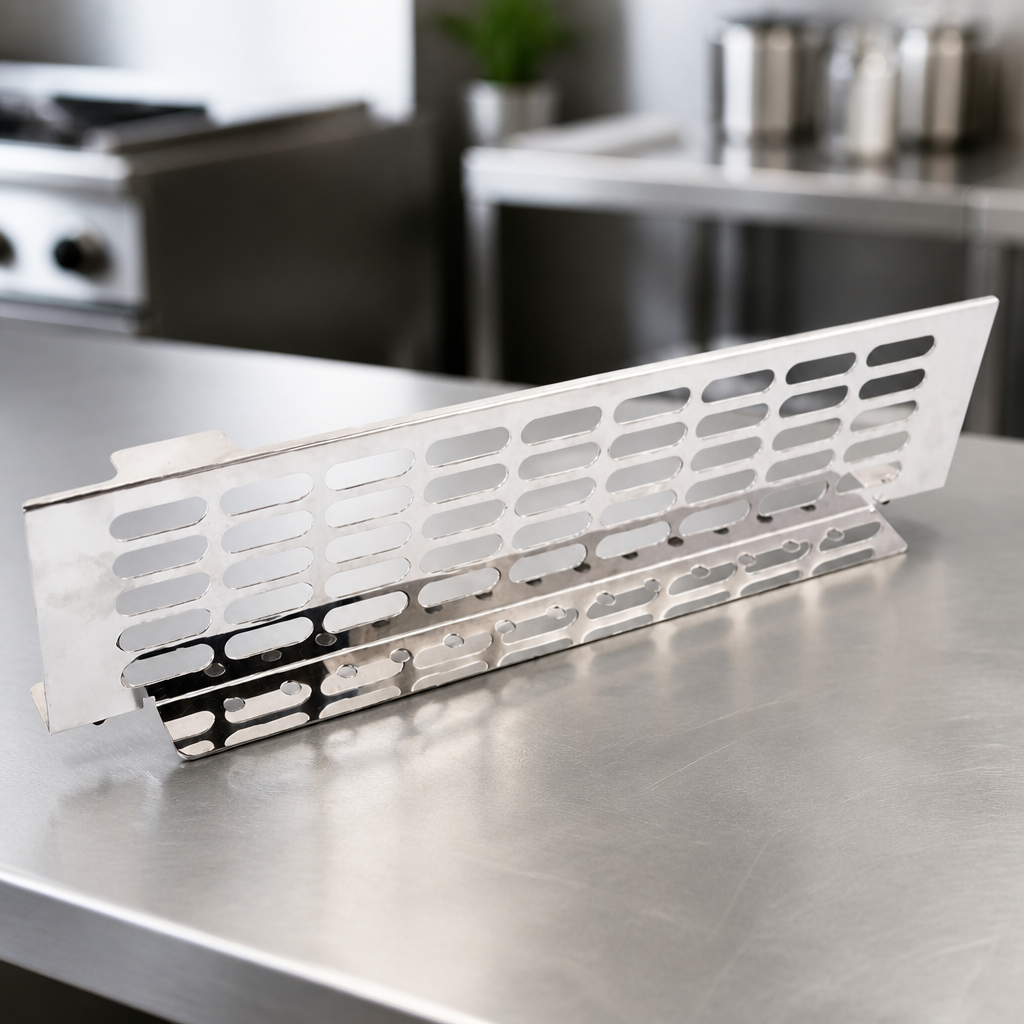 Commercial Stainless Steel Partition 470mm for Food Segregation