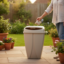 Premium 50 Litre Swing Bin with Durable Plastic Construction and Easy-Access Lid for Efficient Waste Management