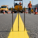Premium Road Line Pins 900x16MM - Durable Grey Construction for Road Safety and Marking