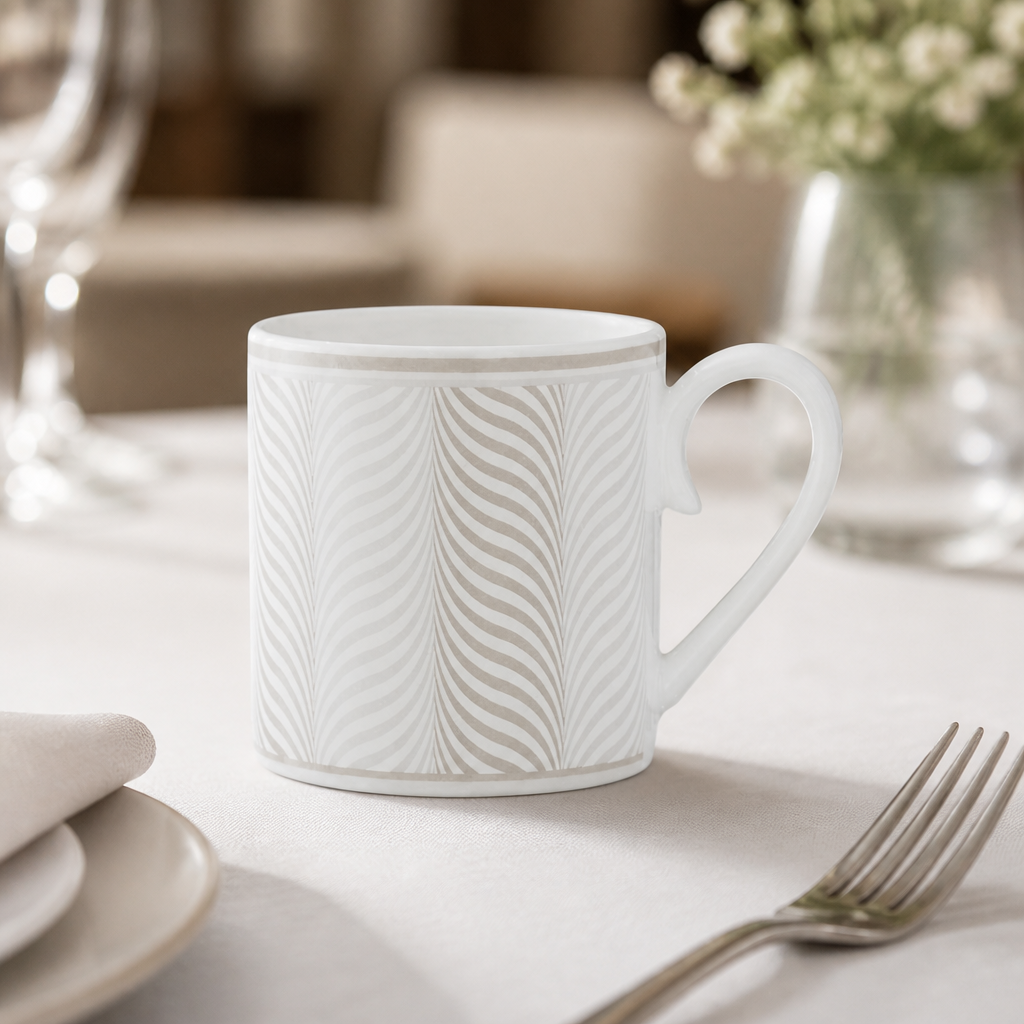Commercial Coffee Can Cups 100ml taupe 12 pack