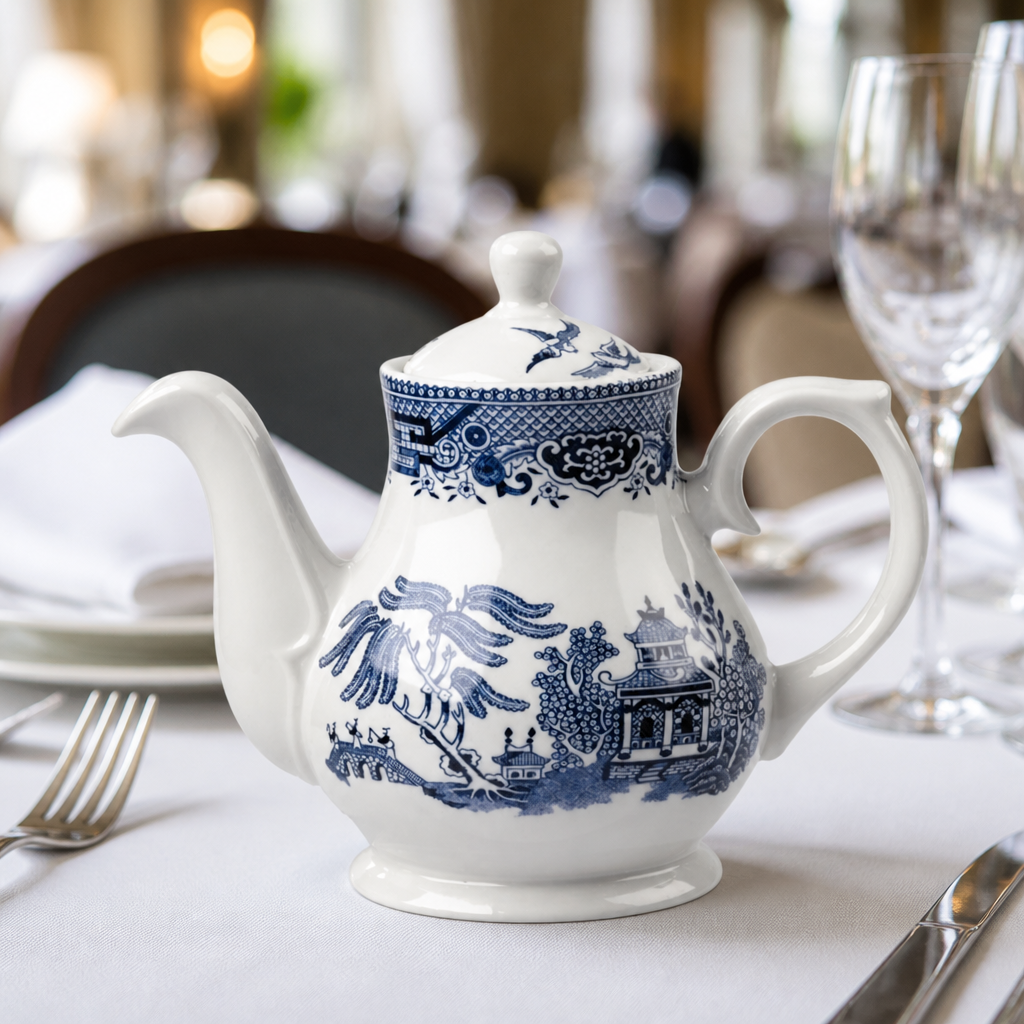 Set of 4 Commercial Vintage Tea and Coffee Pots 420ml