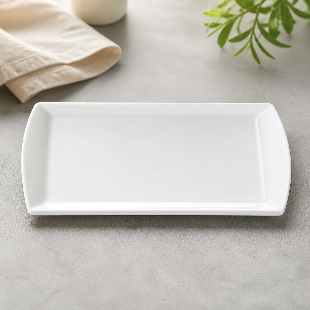 Commercial Rectangular Trays 340x150mm 12 Pack