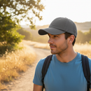 Premium 100% Cotton Twill Baseball Cap with Pre-Curved Peak and Ventilation Eyelets