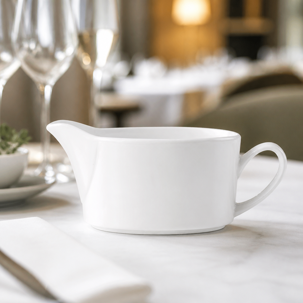 340ml Commercial Gravy Boats - 6 Pack